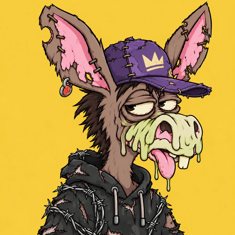 YOUR MAJESTY, Purple crown cap, Asphalt black hoodie
